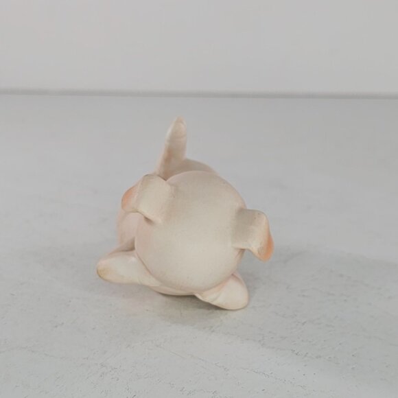 Vintage Lefton Porcelain Pig Figurine Lying Down #02529 - Picture 4 of 8